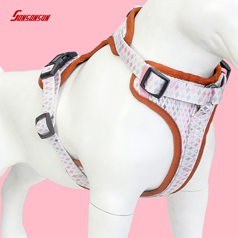 purple dog harness