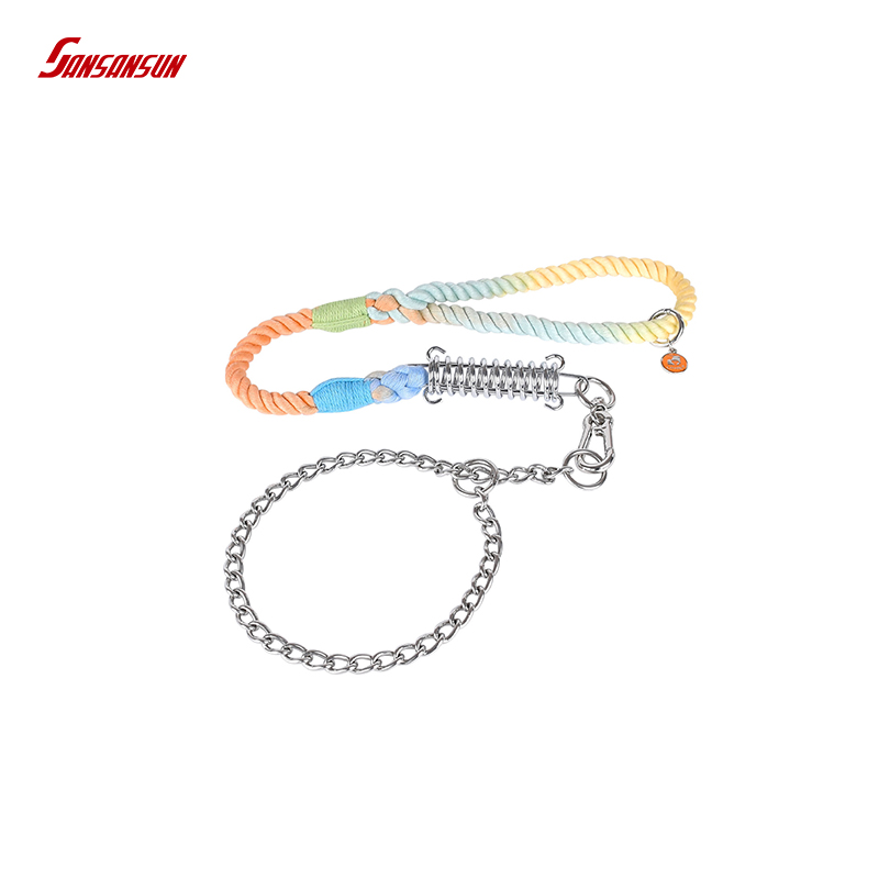 stylish slip lead dog leash