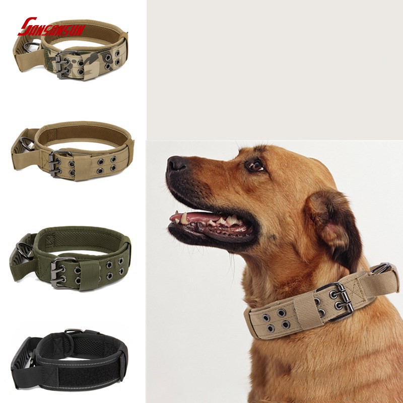 tactical dog collars