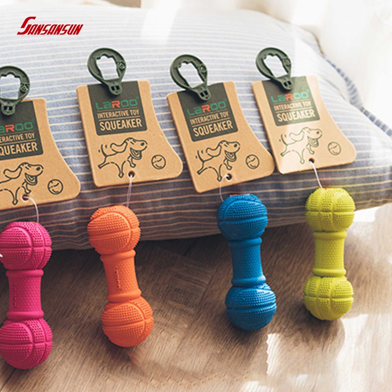 anti biting squeaky chew balls for dogs