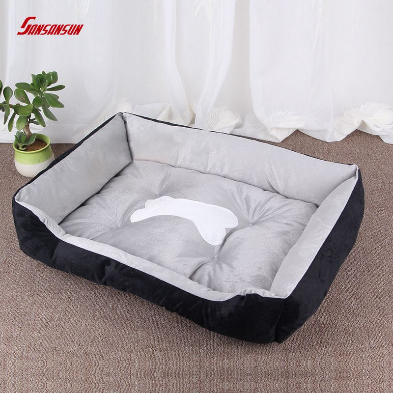 dog bed black