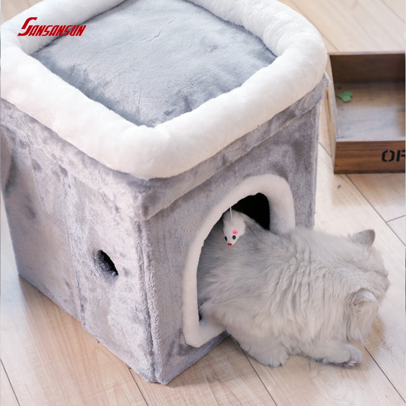 winter cat bed