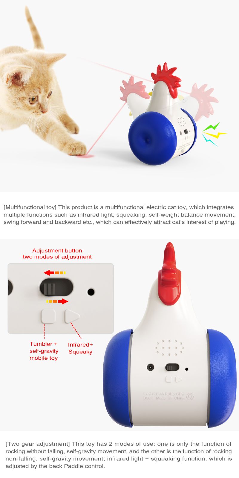 electric cat toy