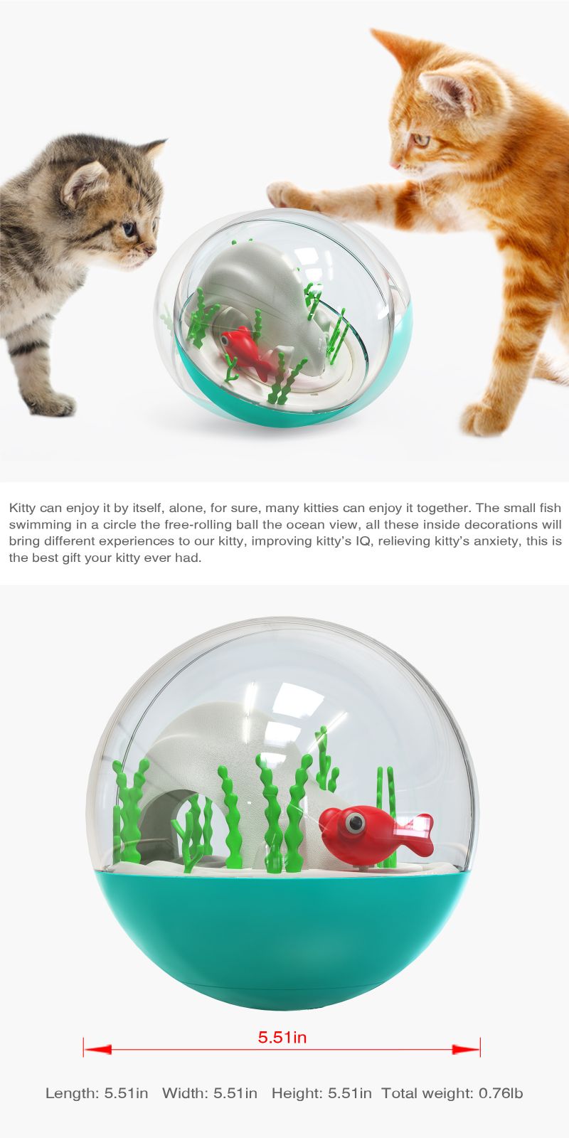 Electronic Move cat toy