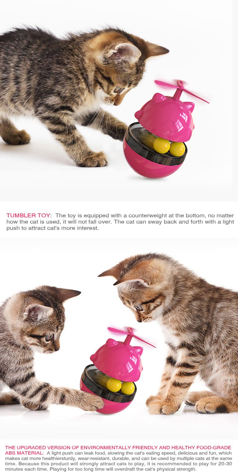 Cat Tumbler Toy 