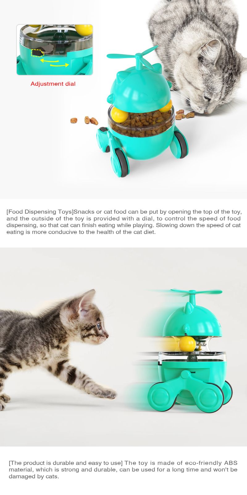 meowing cat toy