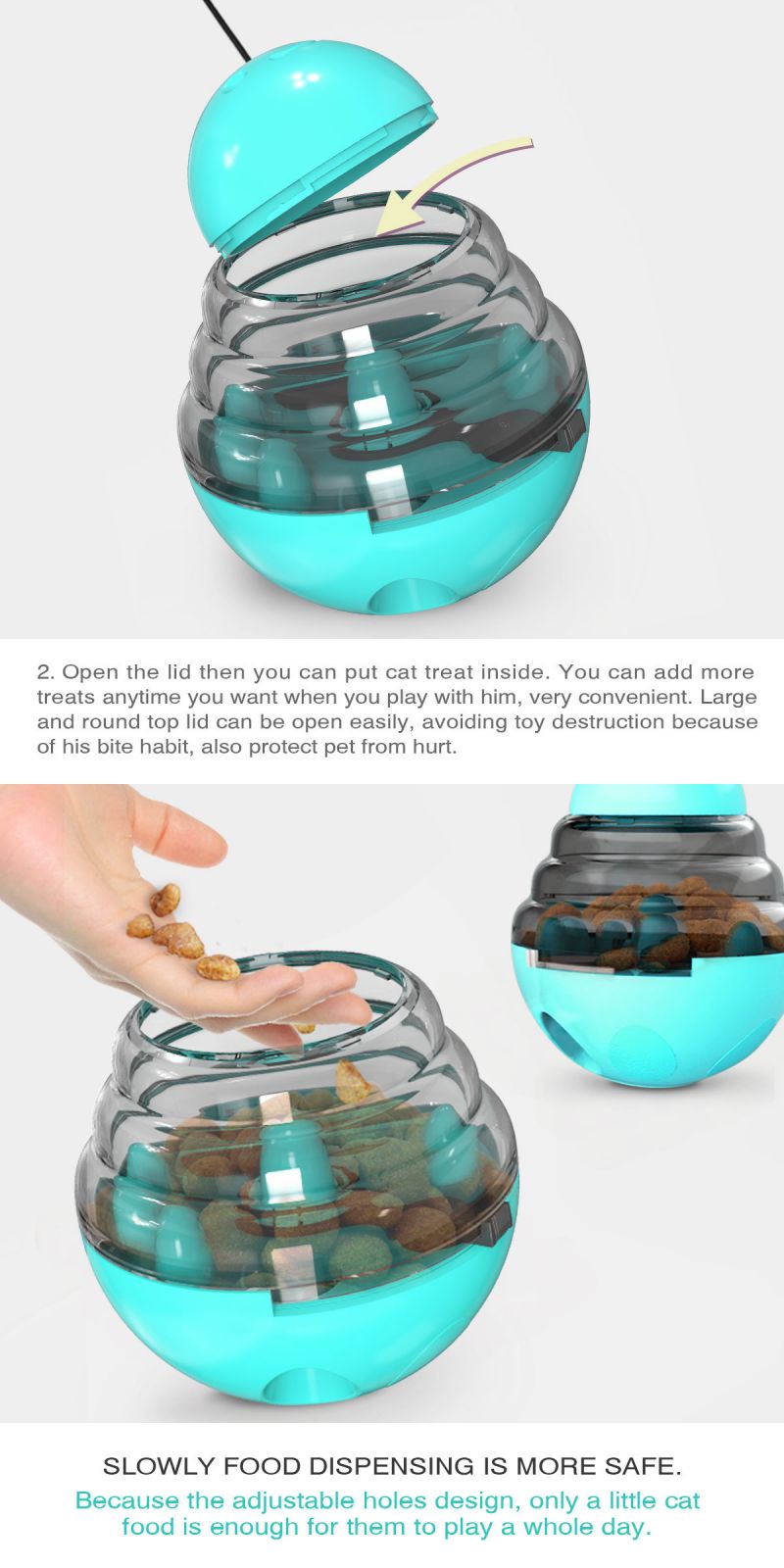 cat treat dispenser toy