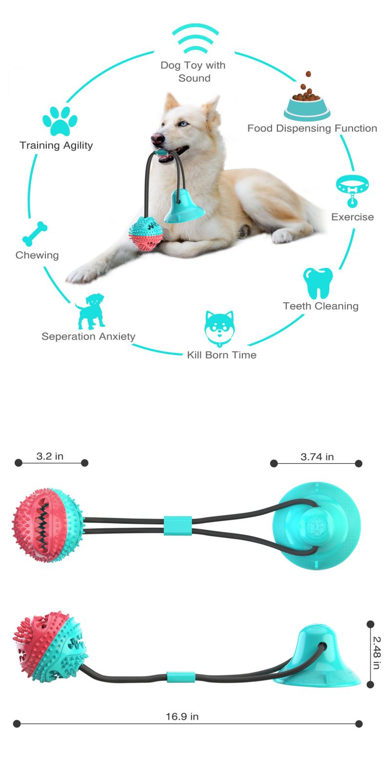 pet food dispensing toy