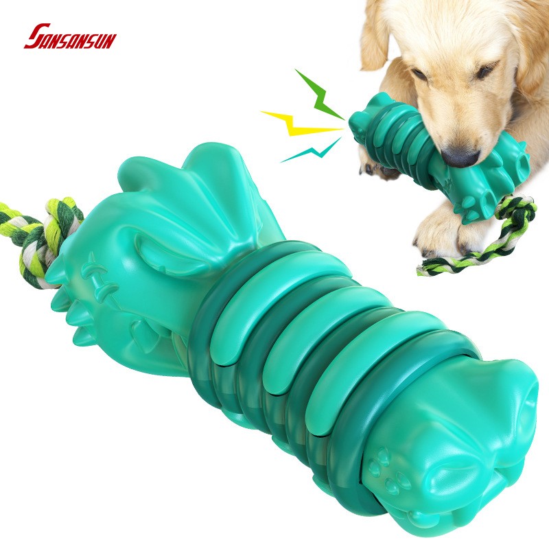 indestructible dog squeaky toys