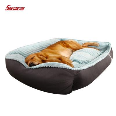 square dog bed