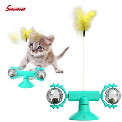 cat windmill toy