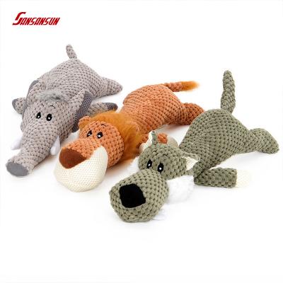dog plush toy with squeaker